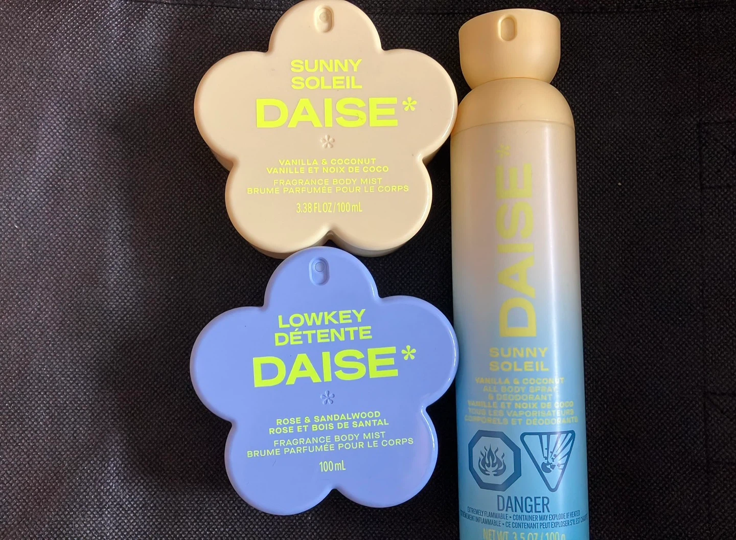 Daise Body Mist and Spray Set