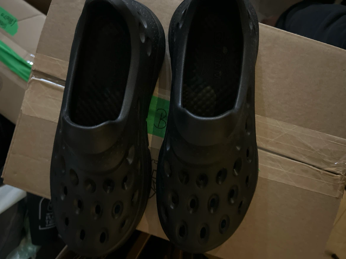 Black Foam Slip-on Shoes - photo 3