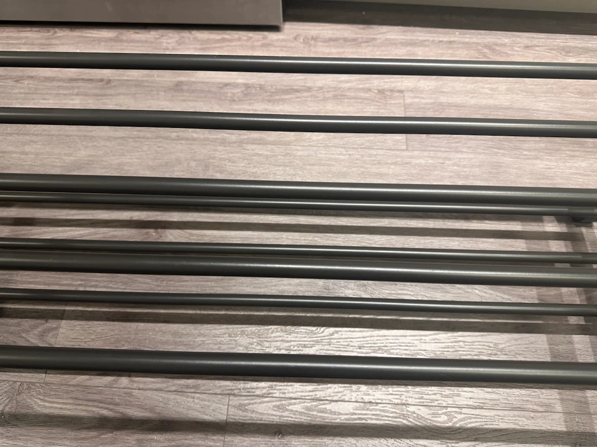 IKEA Black Metal Shoe Rack - photo 3