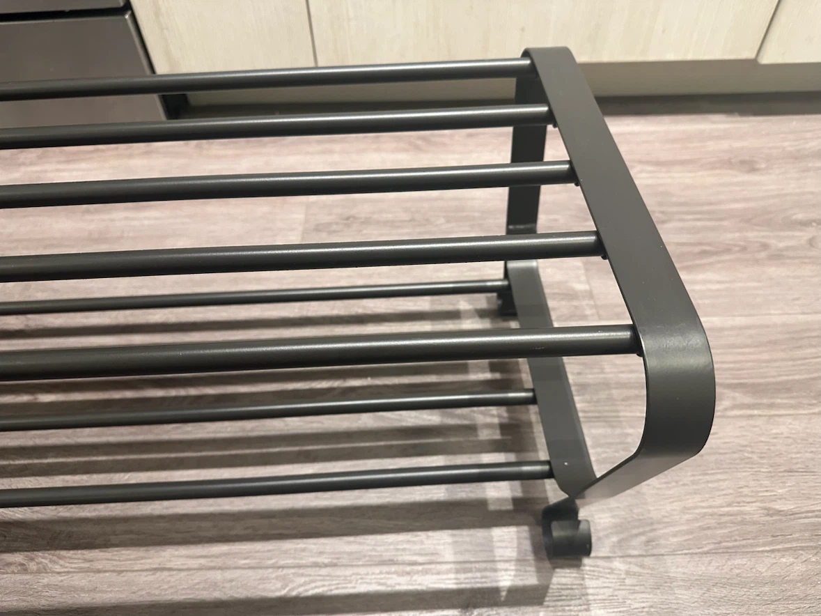 IKEA Black Metal Shoe Rack - photo 4