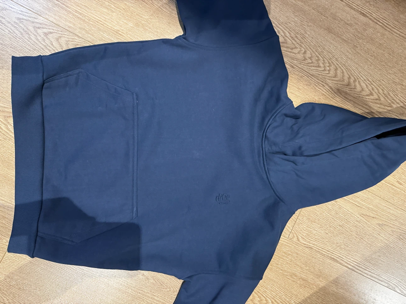 Suvene Navy Blue Hoodie