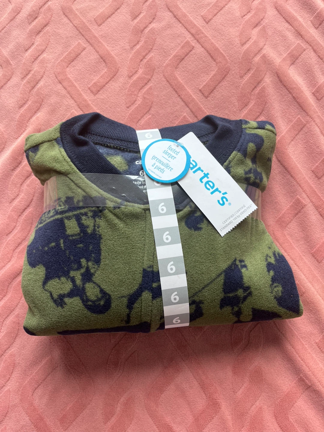 Carter's Footed Sleeper Size 6