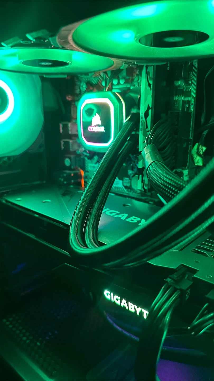 Black RGB Gaming PC — RTX 3070, Intel i7-10700KF - photo 5