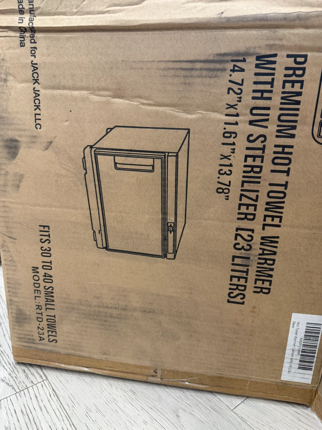(BRAND NEW) JJ Care Premium Hot Towel Warmer with UV Sterilizer - photo 2