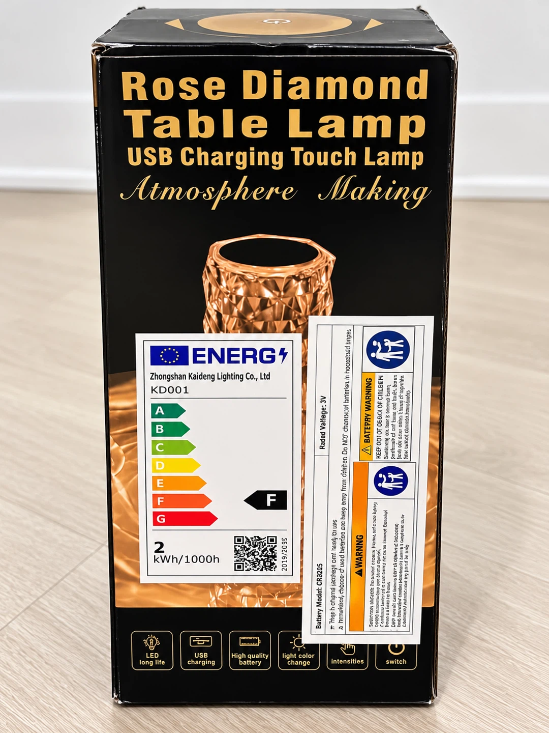 Rose Diamond Table Lamp - photo 4