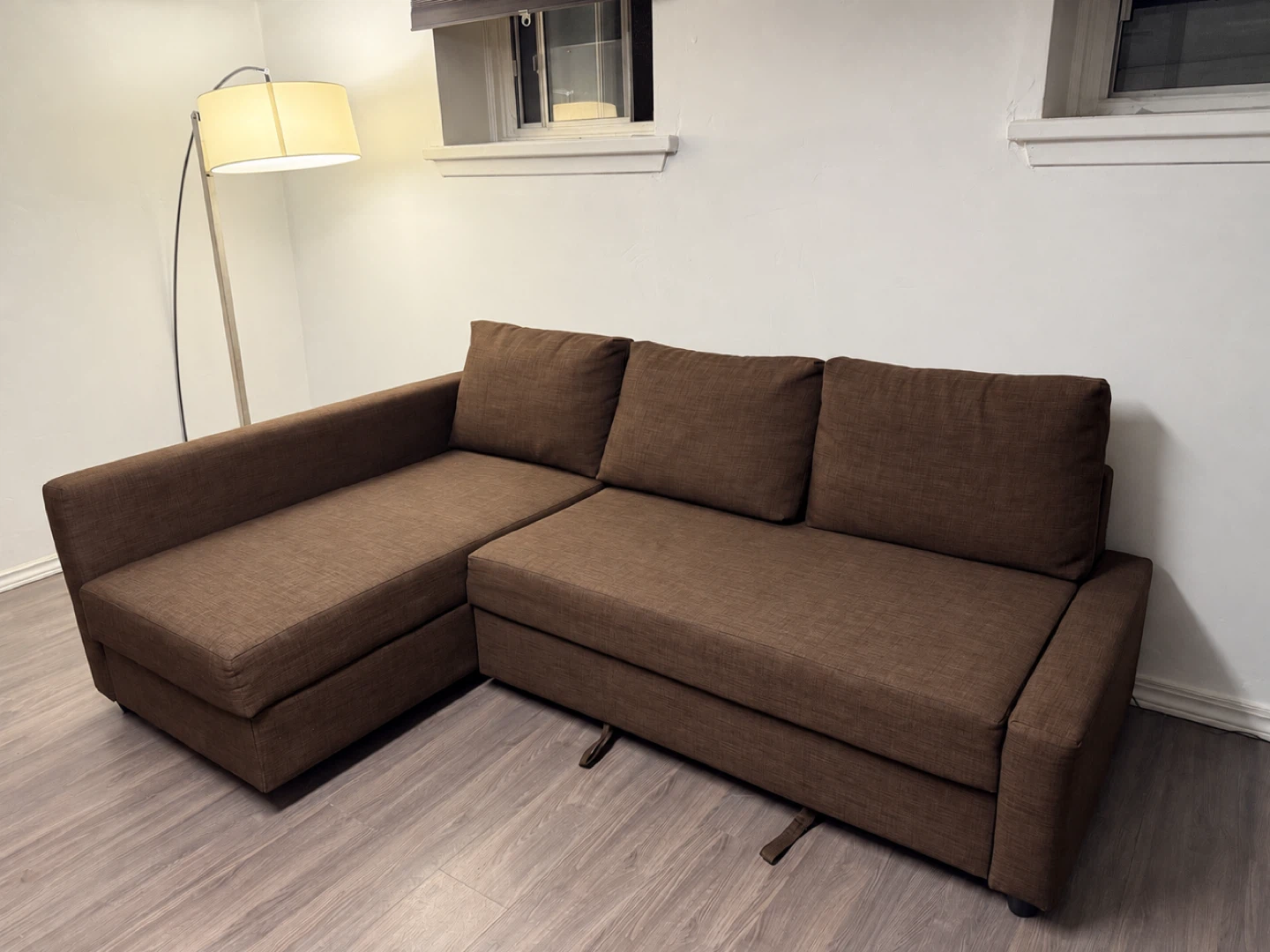 Free delivery IKEA FRIHETEN Corner Sofa-bed with Storage - photo 2