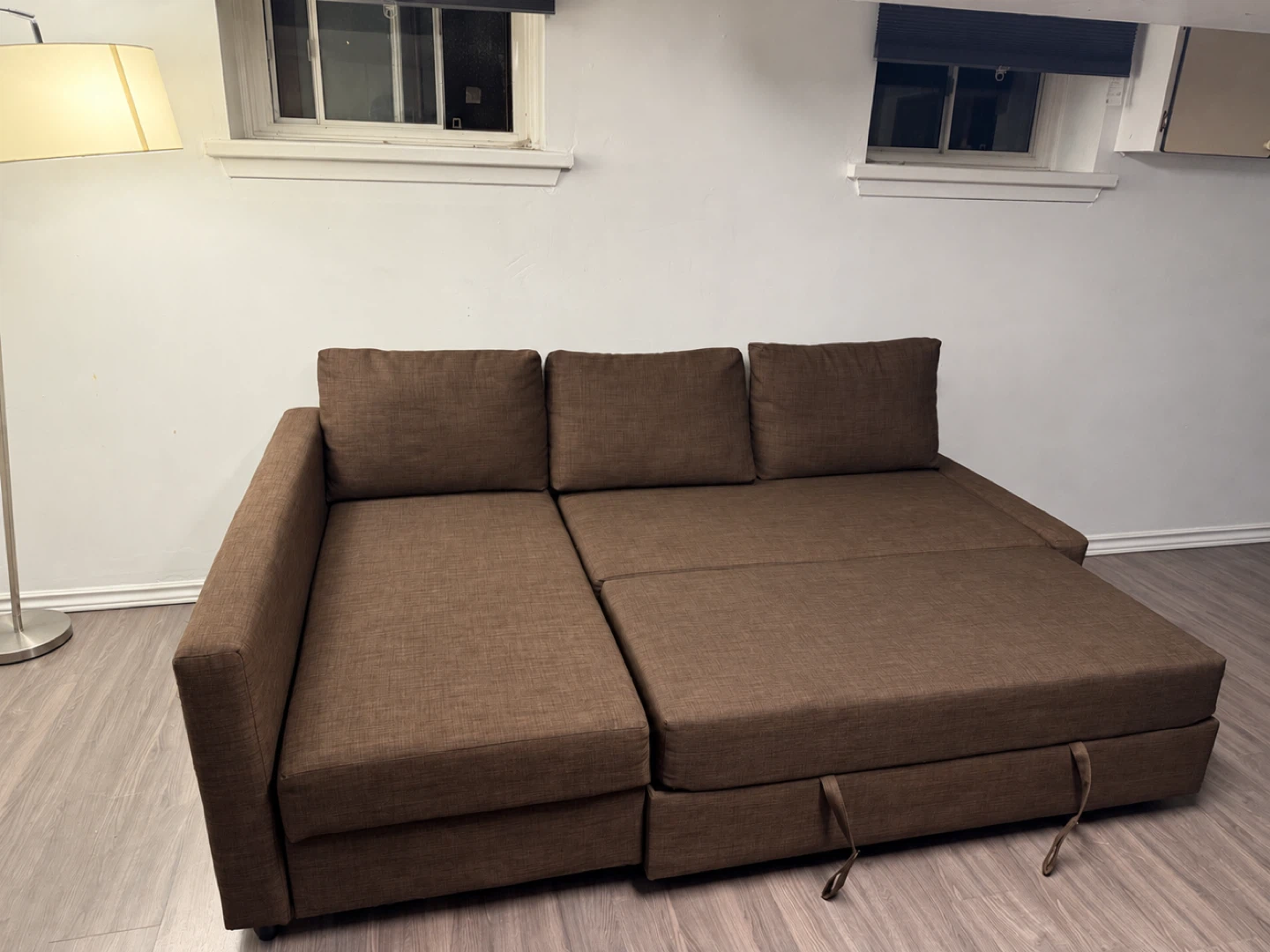 Free delivery IKEA FRIHETEN Corner Sofa-bed with Storage