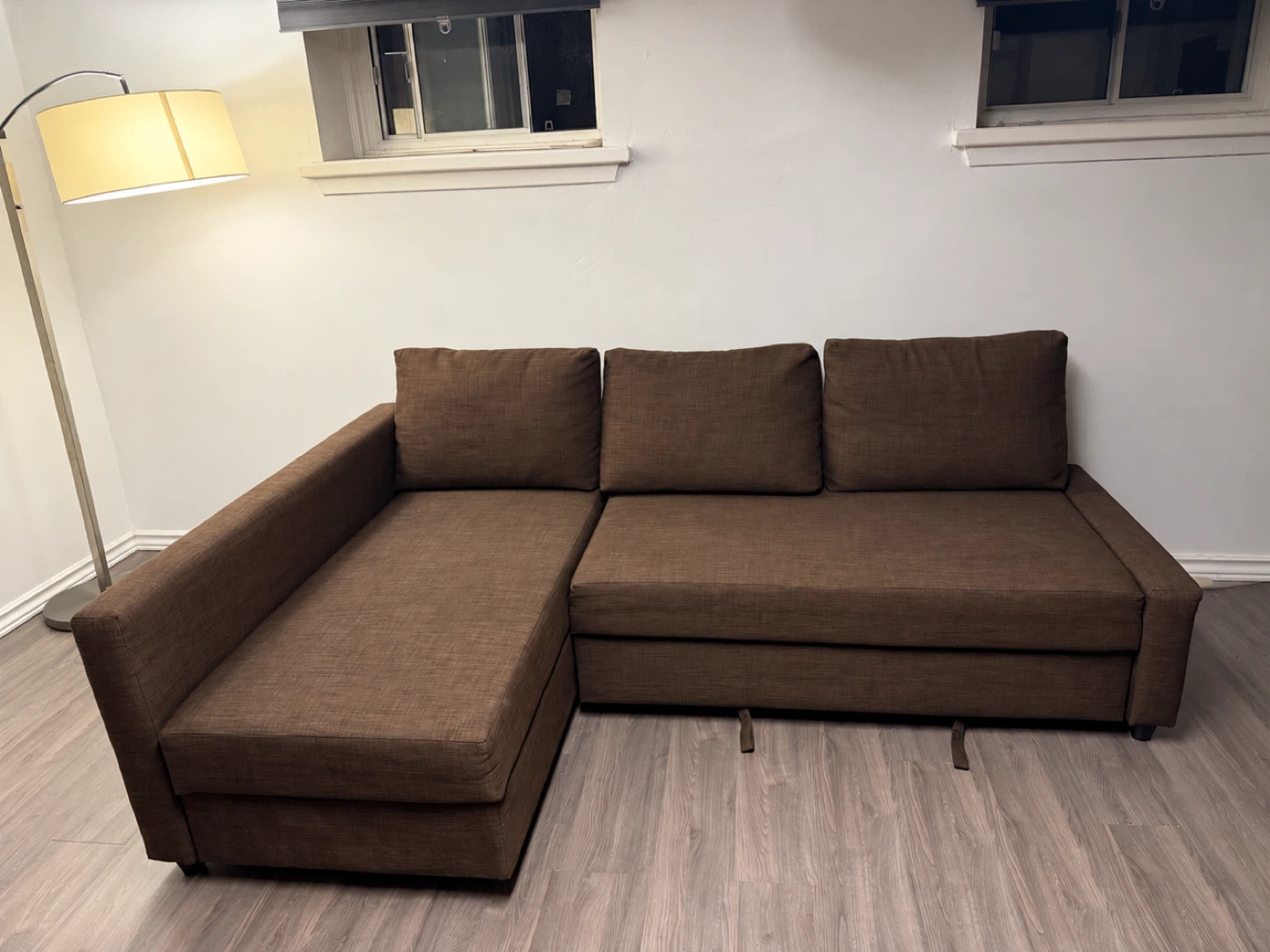 Free delivery IKEA FRIHETEN Corner Sofa-bed with Storage - photo 5