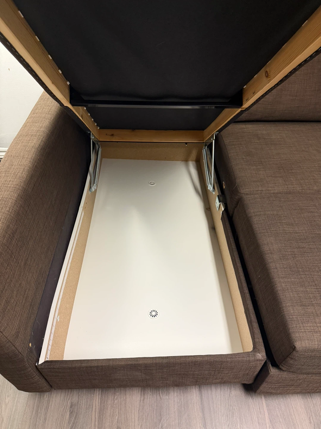 Free delivery IKEA FRIHETEN Corner Sofa-bed with Storage - photo 3