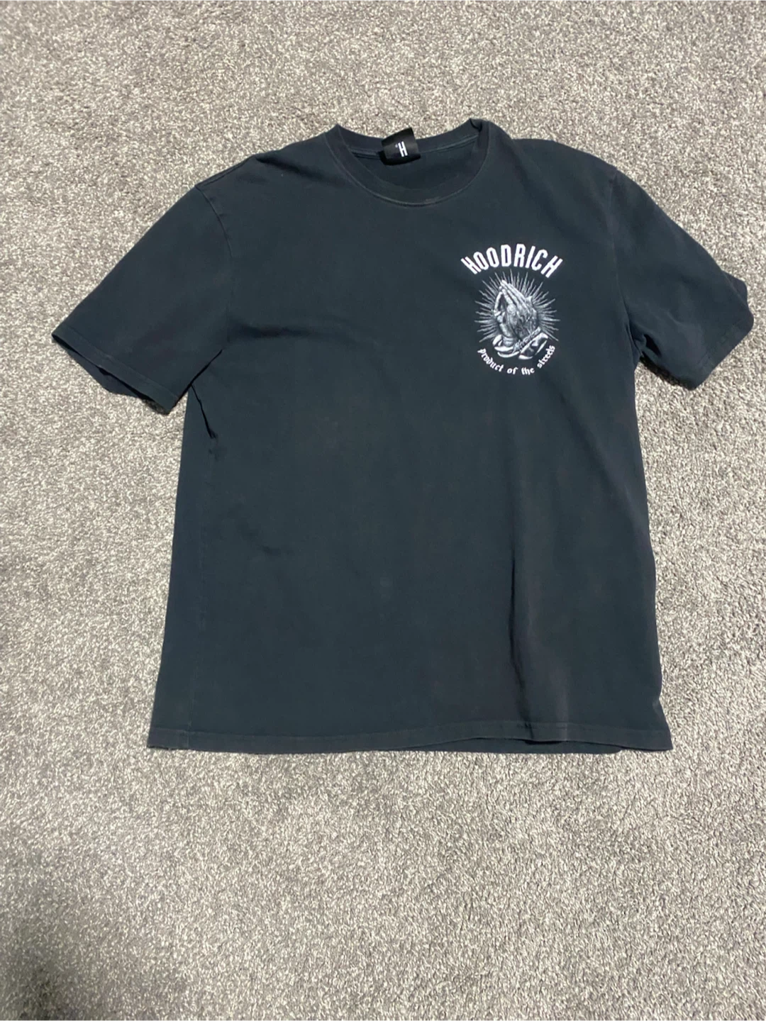 Hoodrich Black Graphic T-Shirt