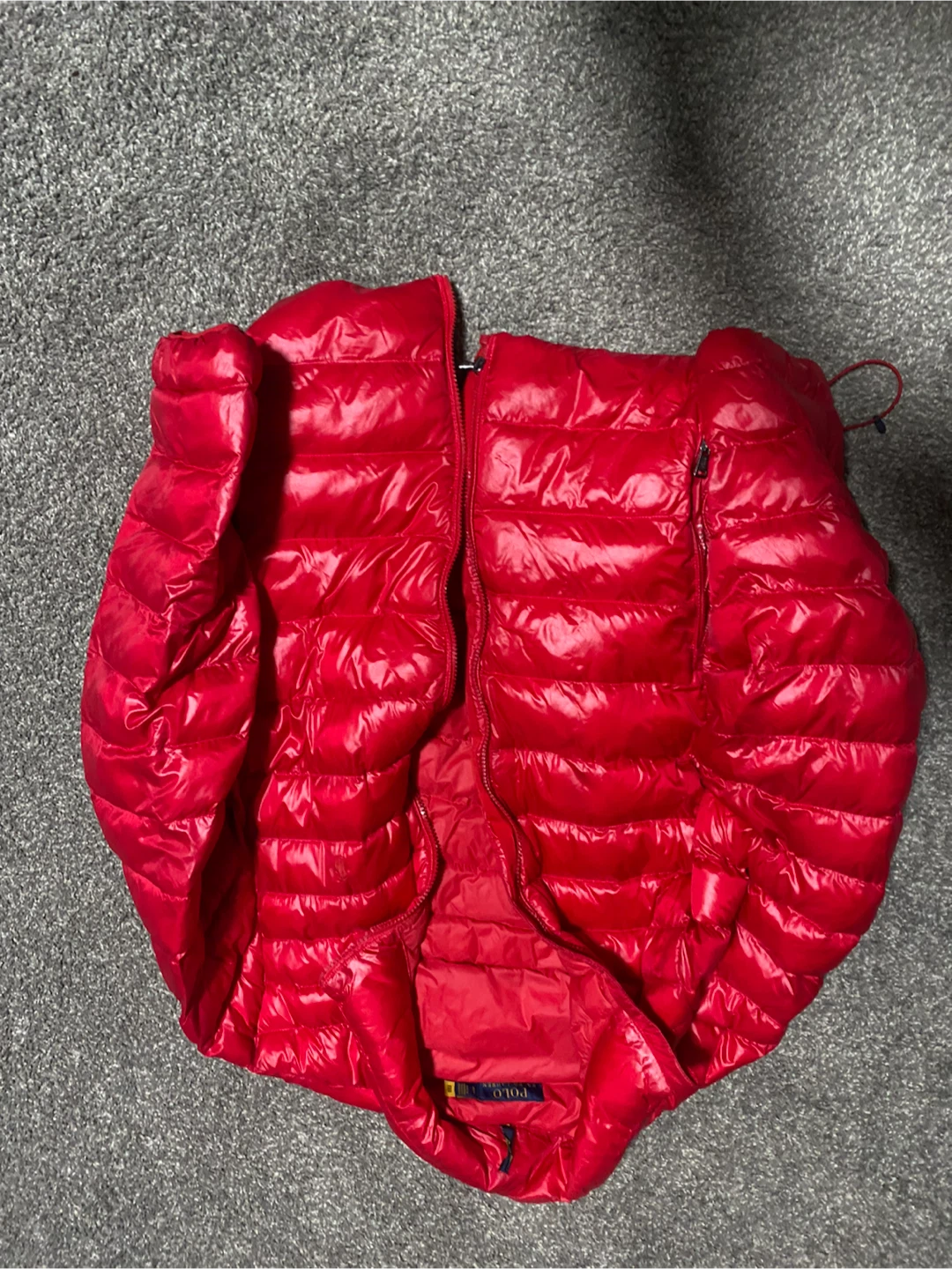 Polo Ralph Lauren Red Puffer Jacket