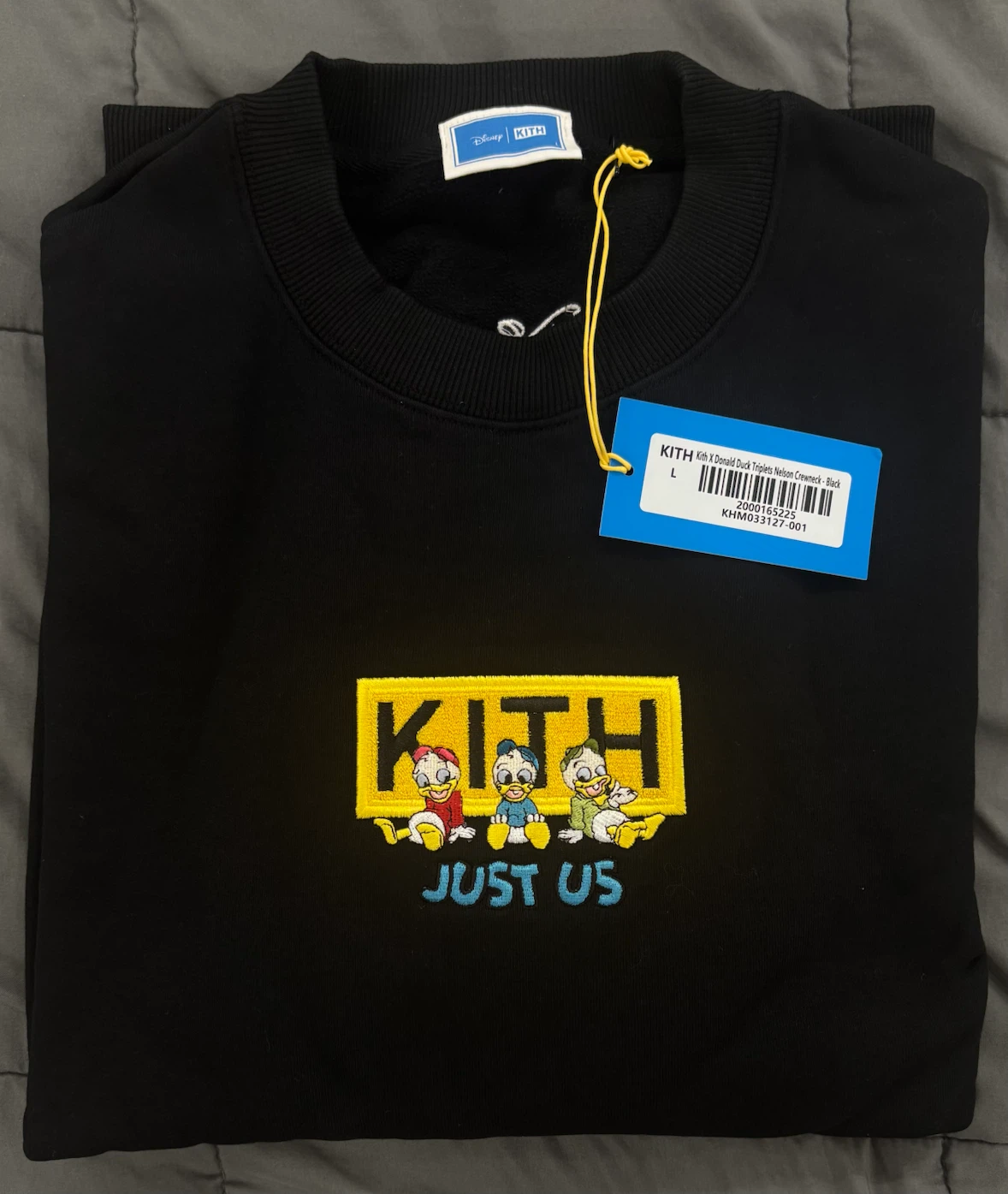Kith x Disney Donald Duck Triplets Nelson Crewneck