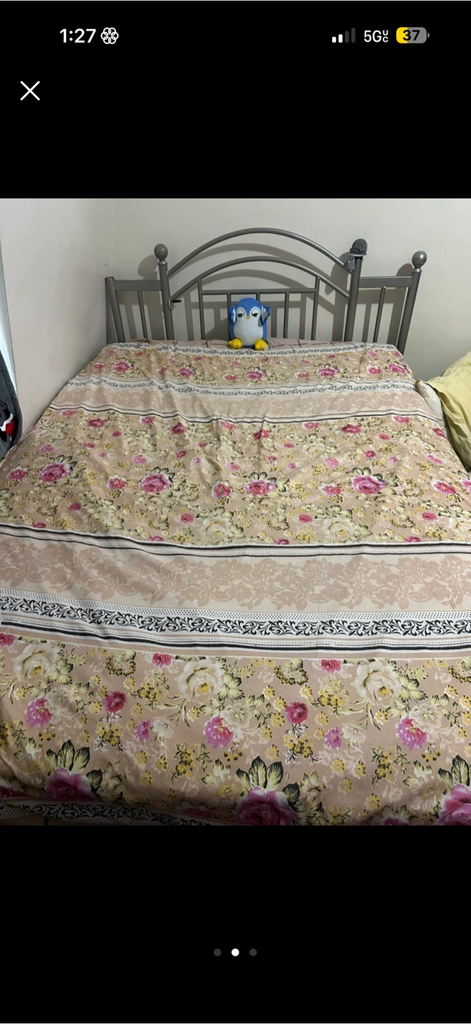 Full Size Metal Bed Frame - photo 2