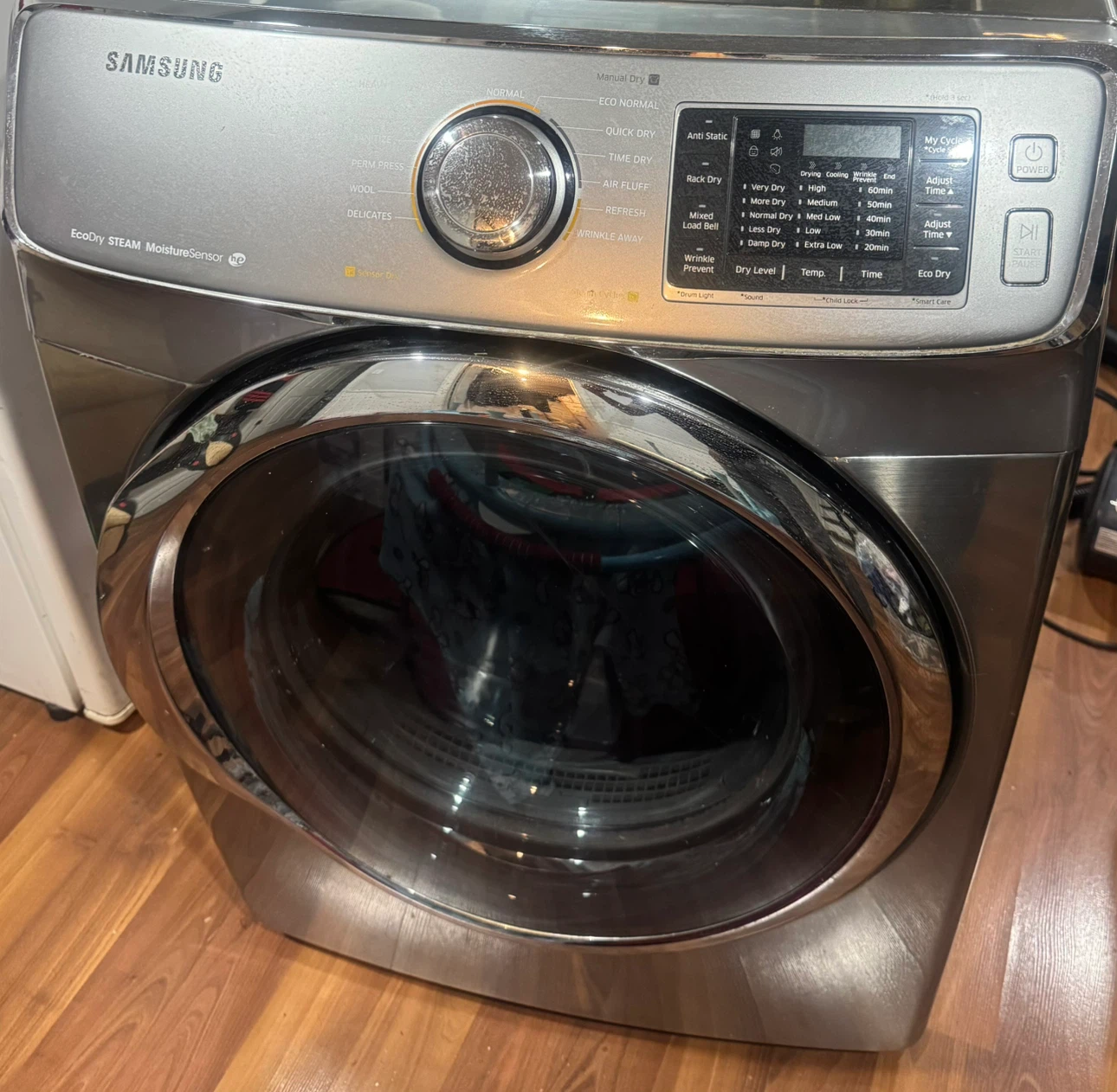 Samsung front load dryer with steam kit