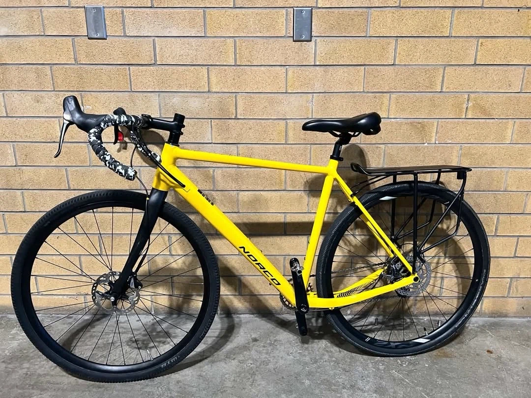 Norco Yellow Gravel Bike custom made