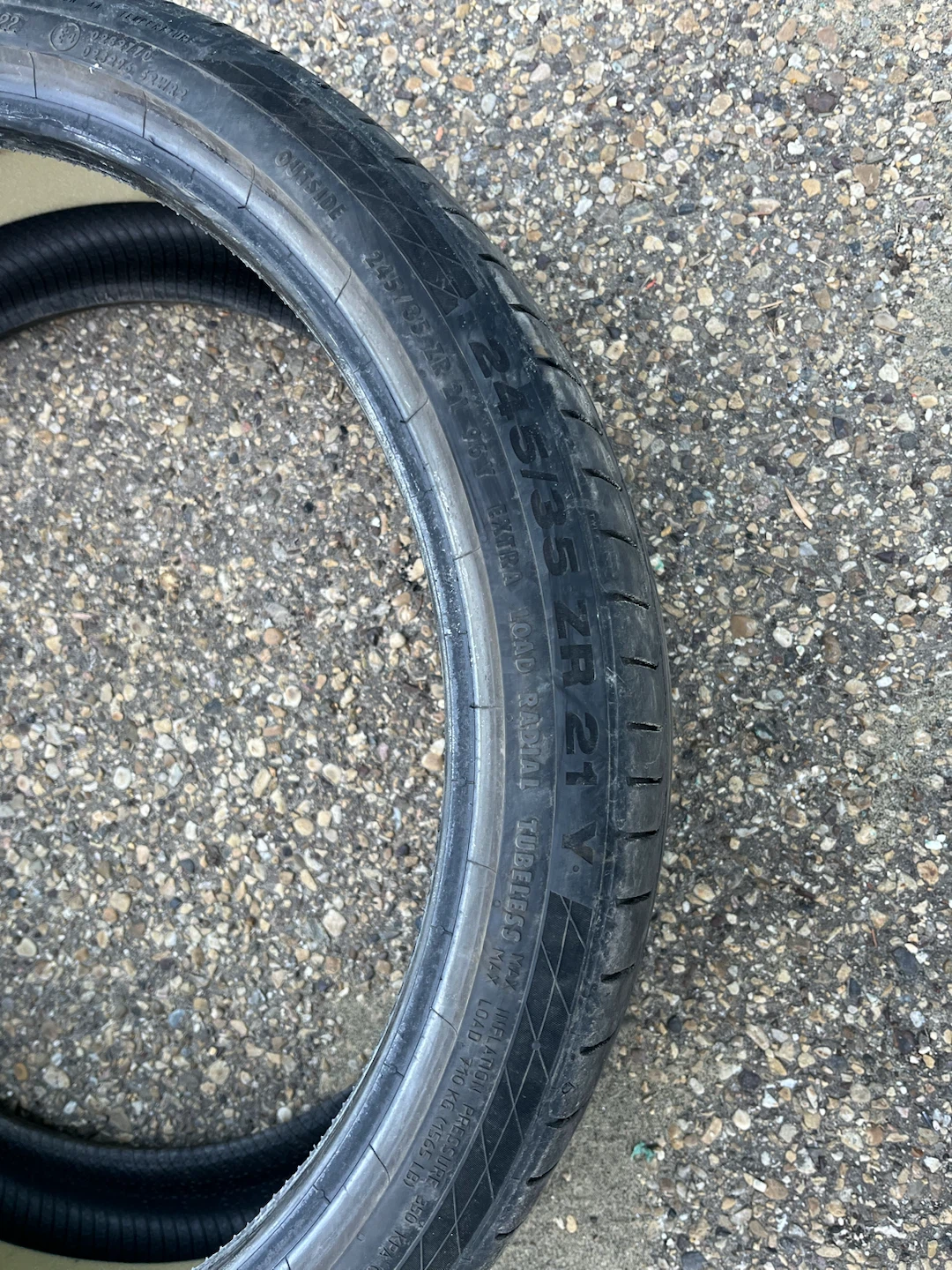 245/35R21 Continental ContiSportContact Tires - photo 3
