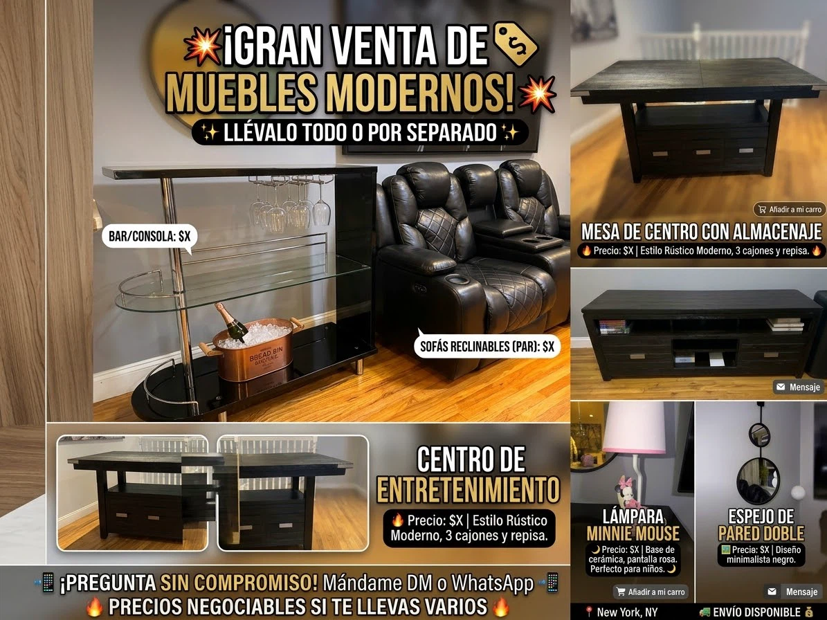 Moving sale /Venta