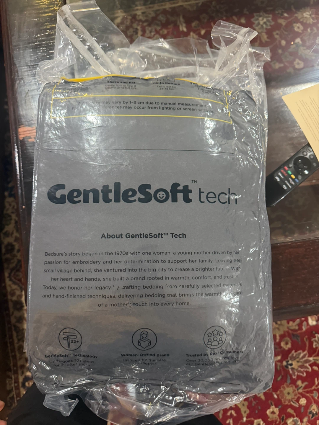 Bedsure GentleSoft Tech Comforter Set