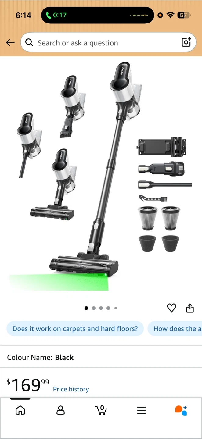 SVHT Cordless Stick Vacuum Cleaner SU7Ultra