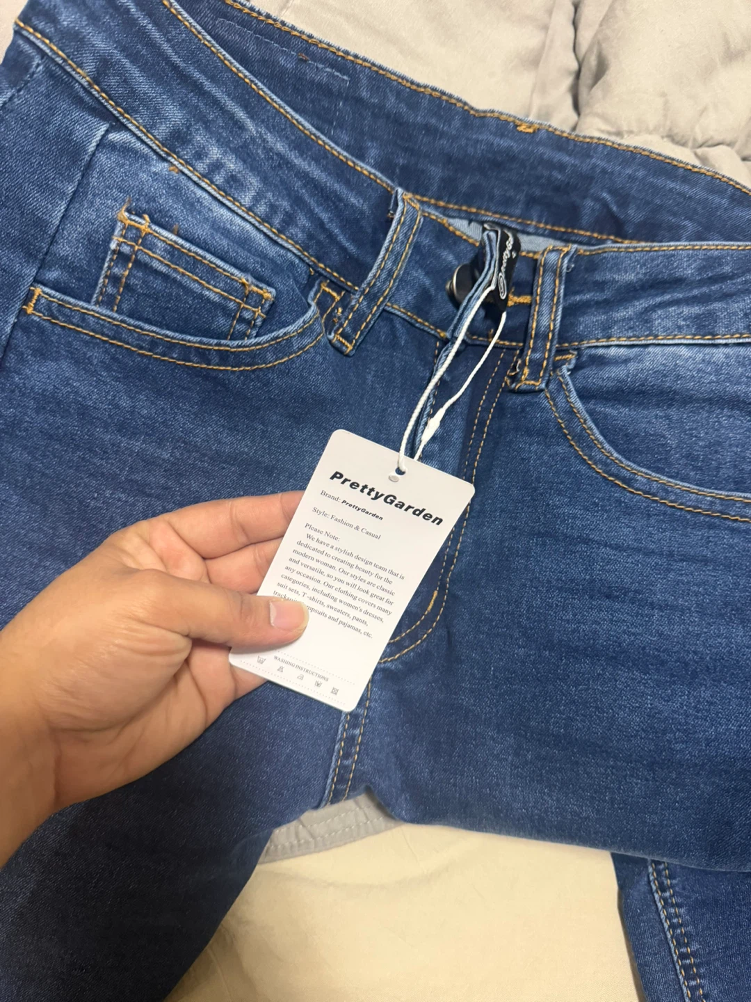 PrettyGarden Blue Denim Jeans - photo 2