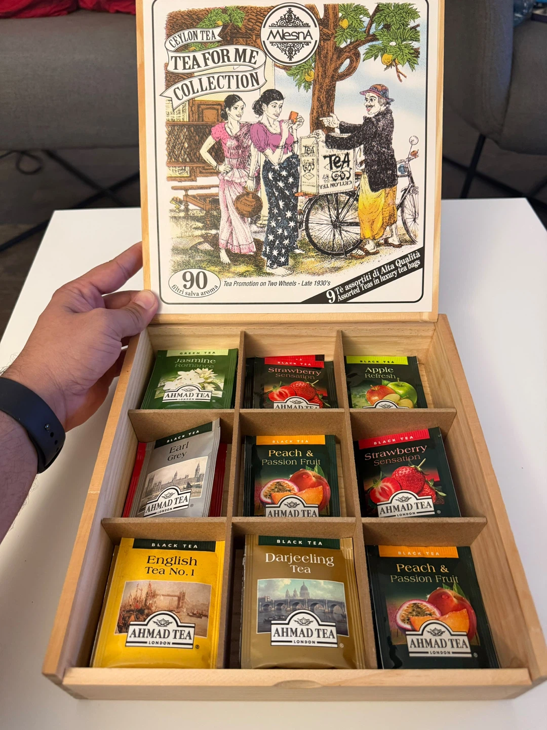 Wooden Box | Tea collection and serving box.