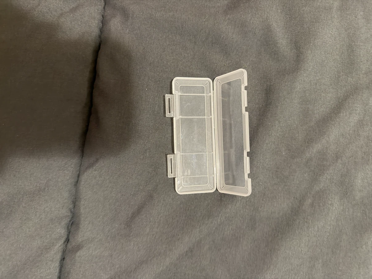 2 Clear Plastic Storage Case for NVME SSD’s - photo 2
