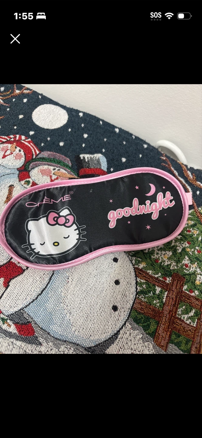 Crème Hello Kitty Sleep Mask