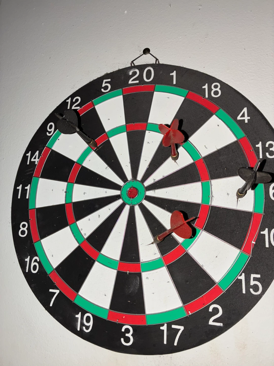 Standard Dartboard with Darts