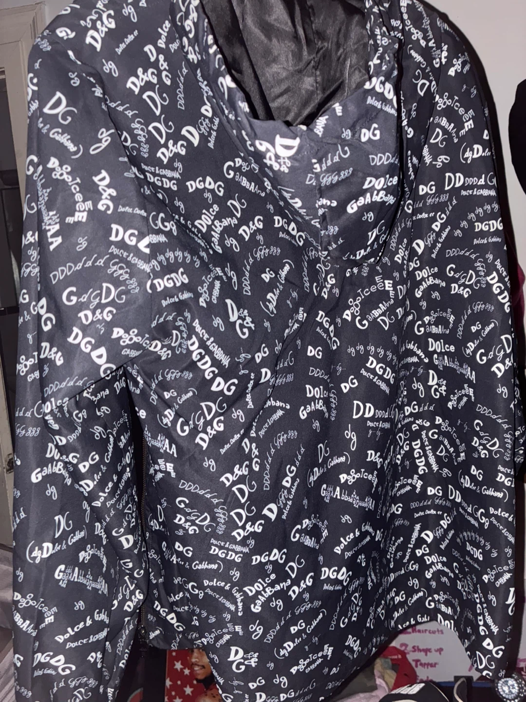 Dolce & Gabbana Logo Print Jacket