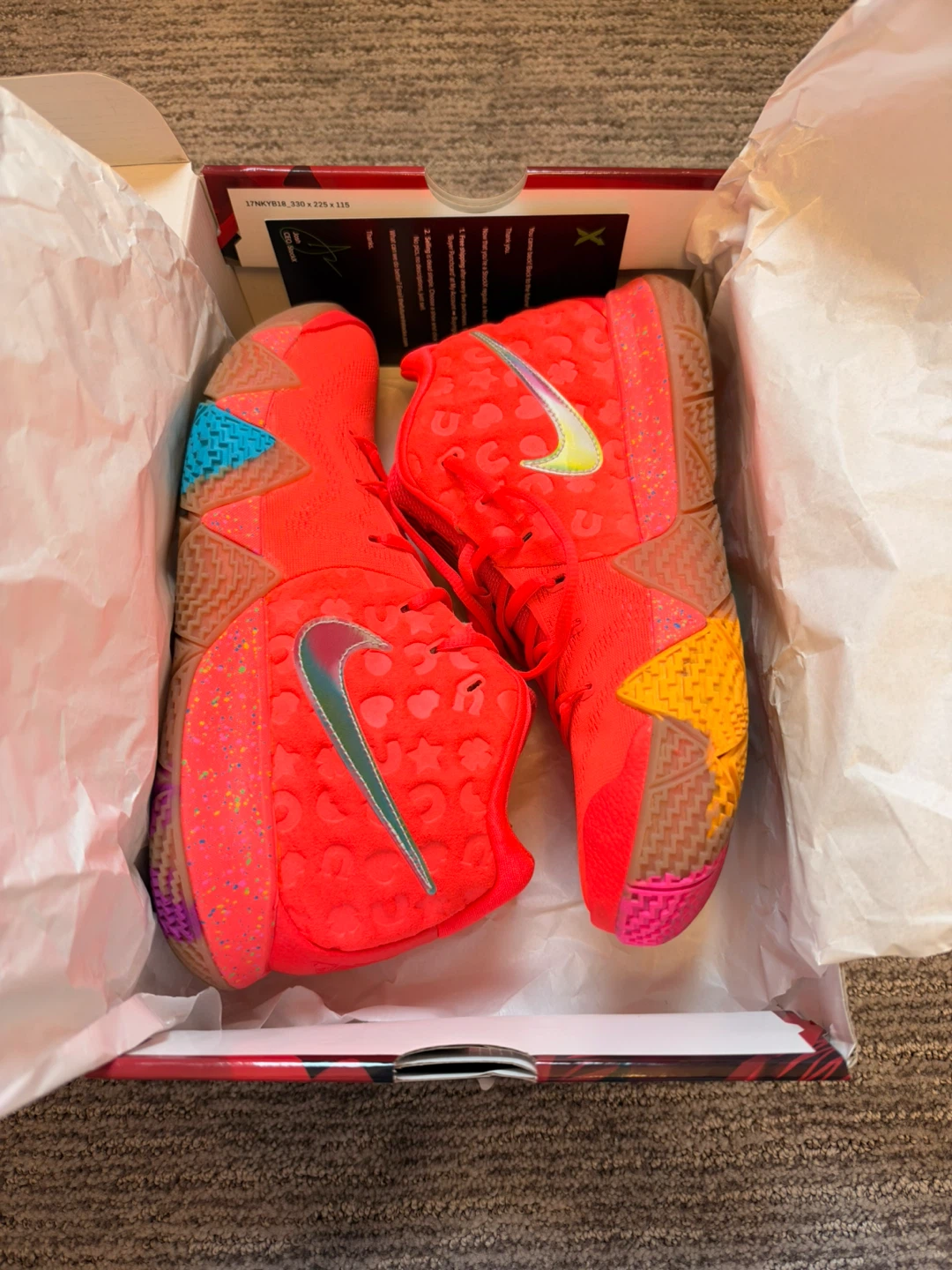 Nike Kyrie 4 Lucky Charms Shoes Size 9