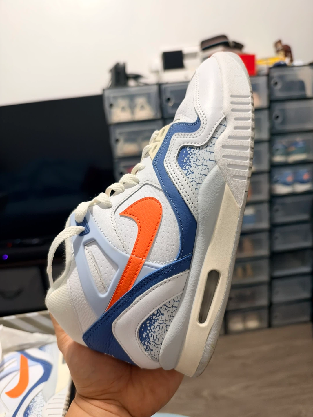 Nike Air Tech Challenge II QS White/Tart/Stone Blue
