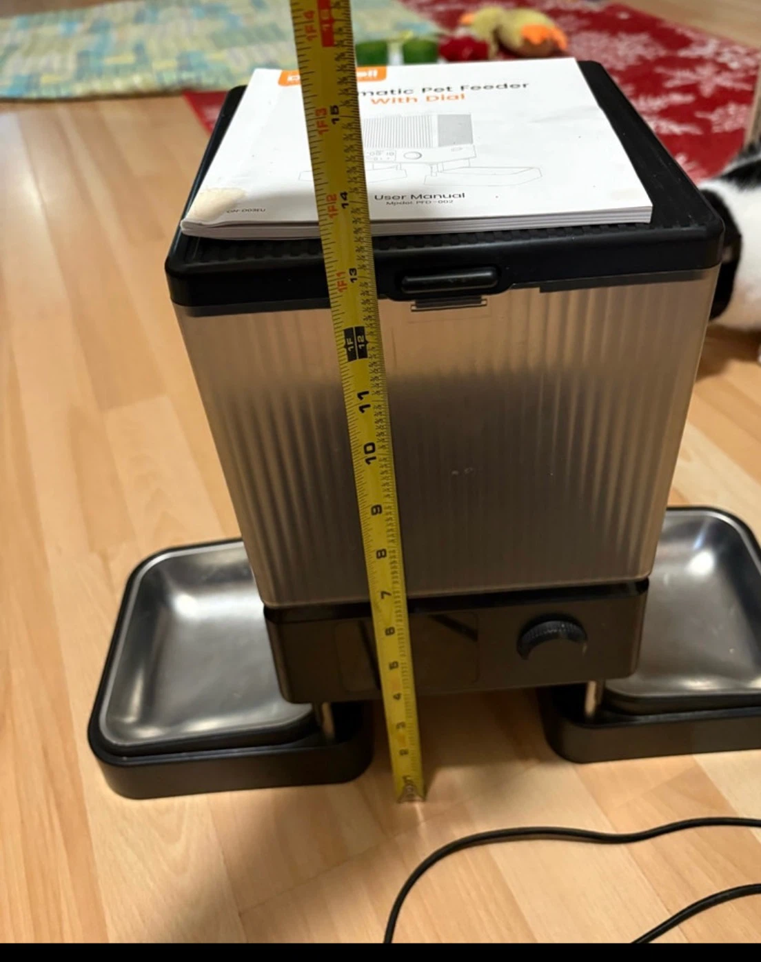 oneisall Automatic Pet Feeder with Dial