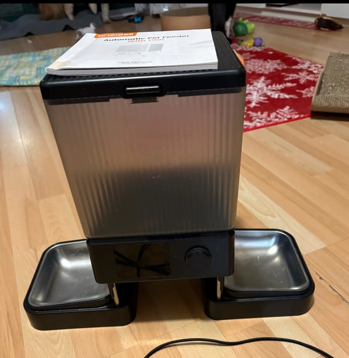oneisall Automatic Pet Feeder with Dial - photo 3