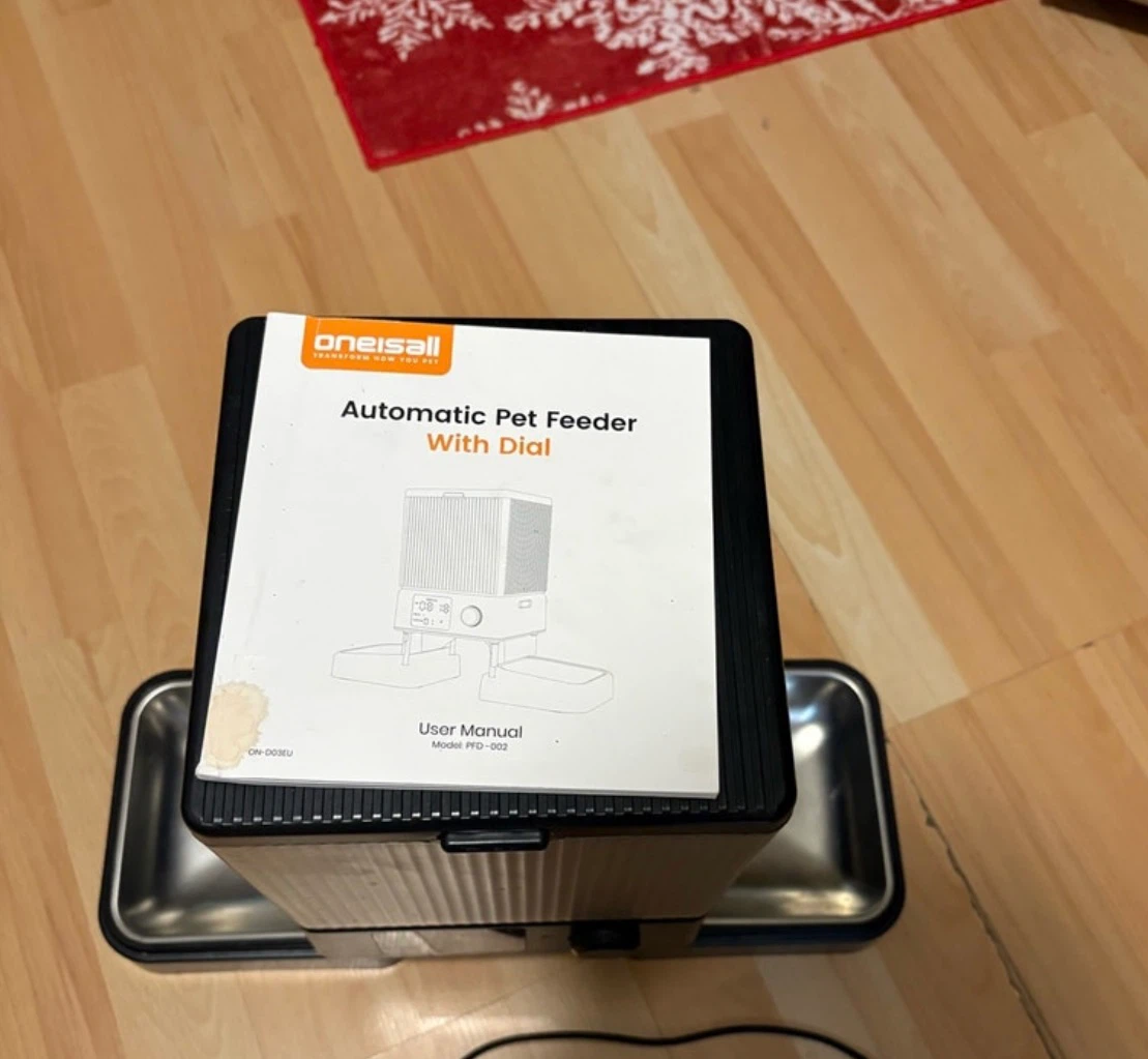 oneisall Automatic Pet Feeder with Dial - photo 4