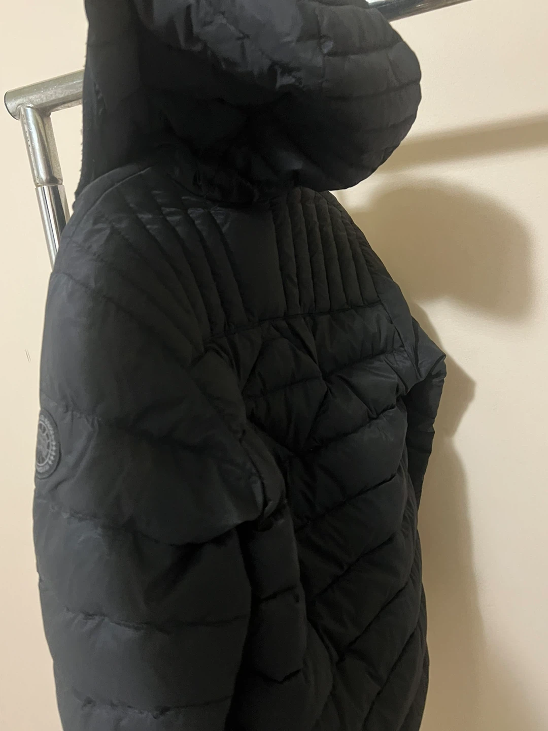 Canada Goose Black Down Hooded Jacket - photo 4