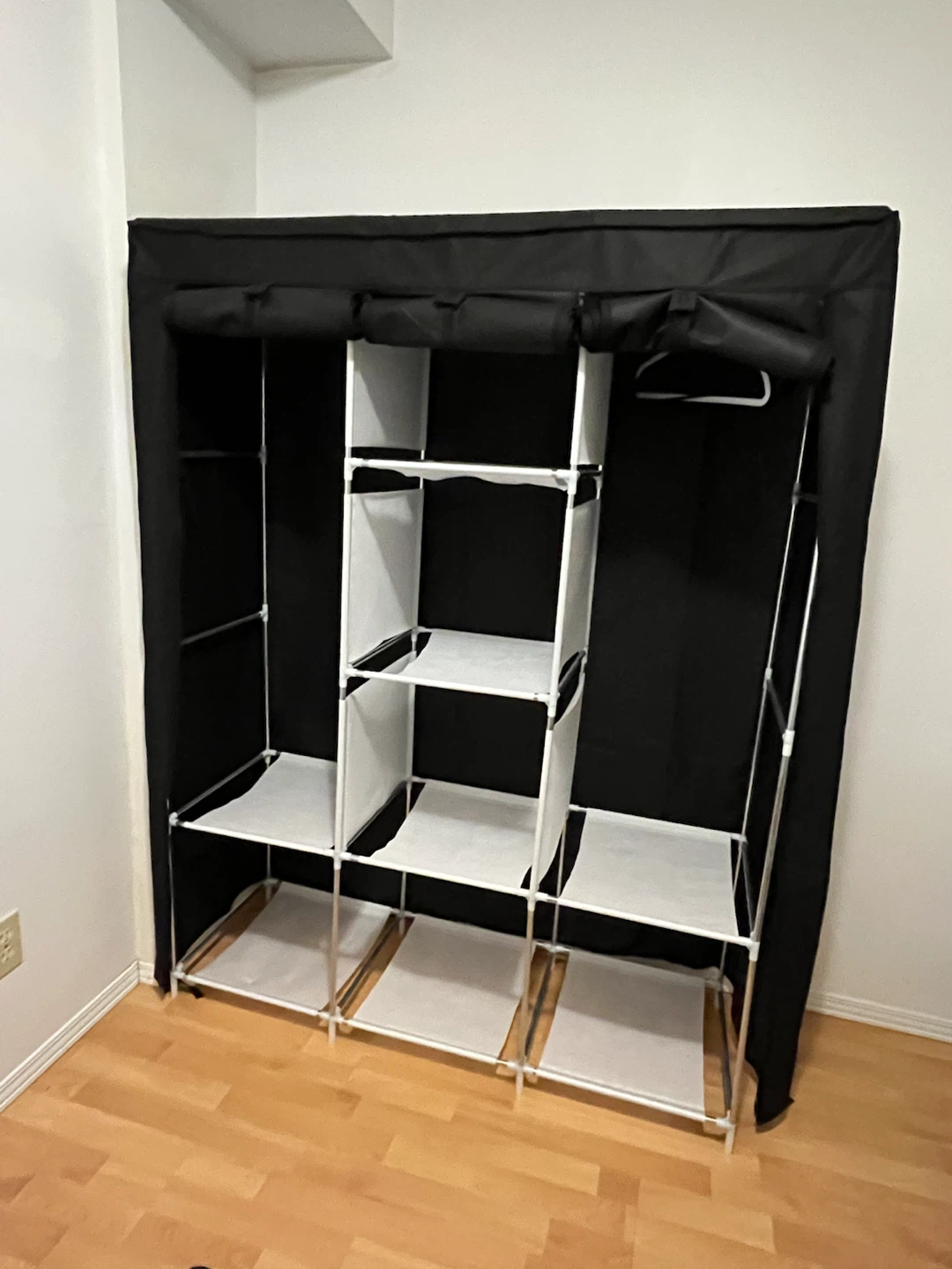 Portable Closet Organizer with Shelves