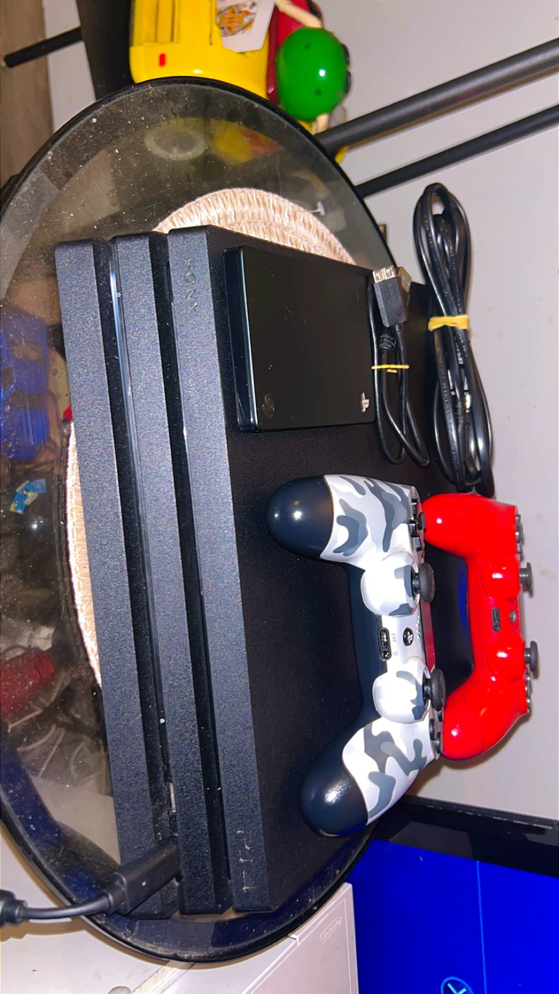 Sony PlayStation 4 Pro Bundle with Controllers and Games - photo 2