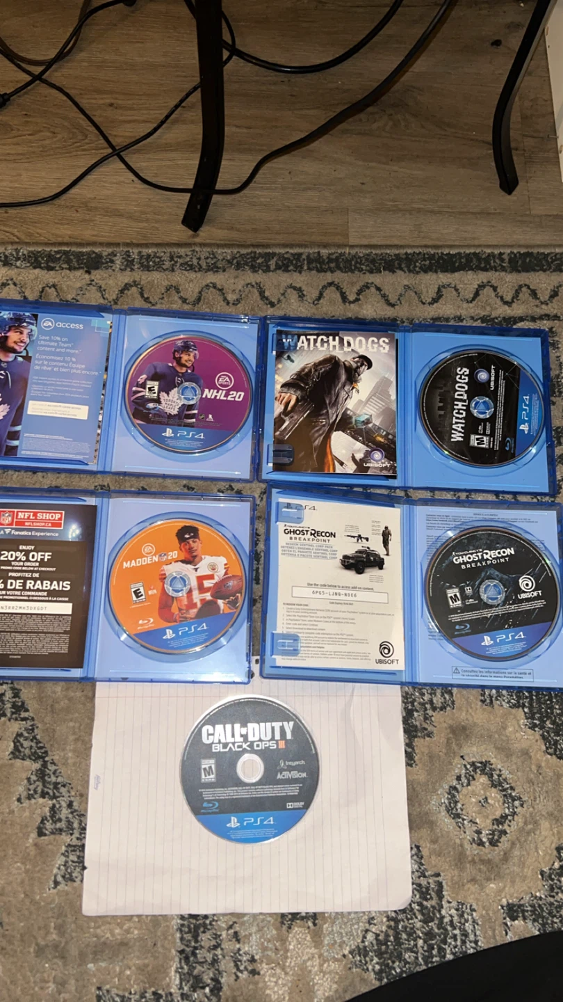 Sony PlayStation 4 Pro Bundle with Controllers and Games - photo 3