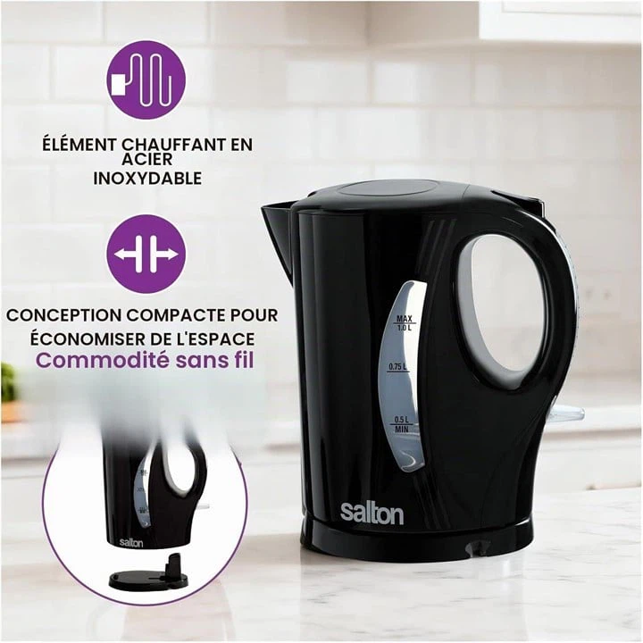Salton Compact Cordless Kettle 1L - photo 5