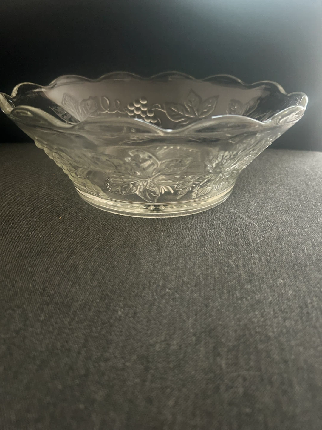 Vintage Anchor Hocking Harvest Grape Bowl - photo 2