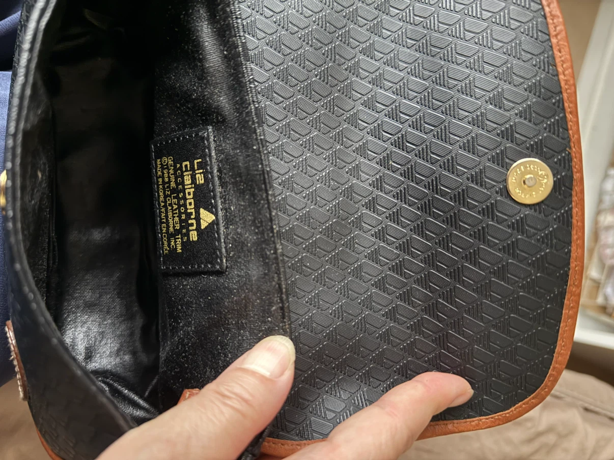 Vintage Liz Claiborne Crossbody Bag - photo 3