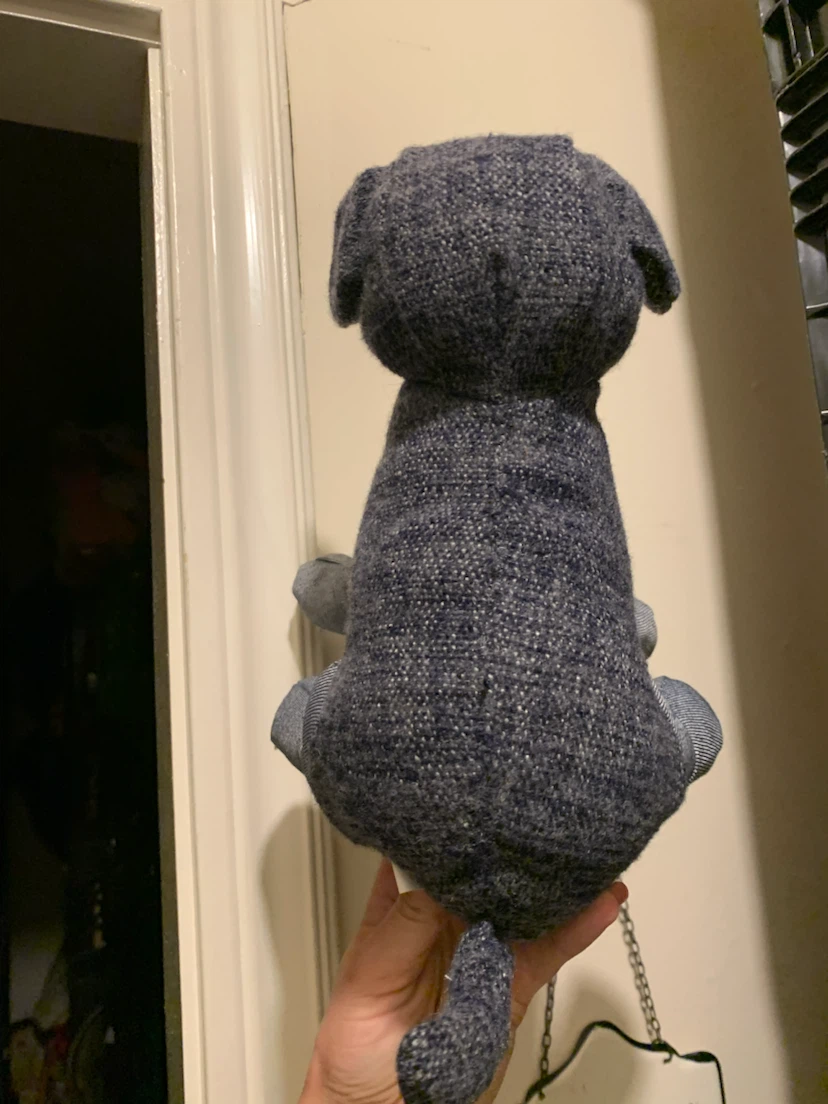 Decorative fabric dog doorstop (FREE with purchase :) - photo 2