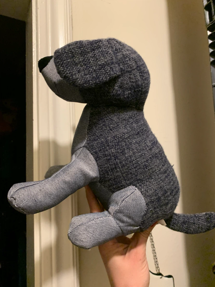 Decorative fabric dog doorstop (FREE with purchase :) - photo 3