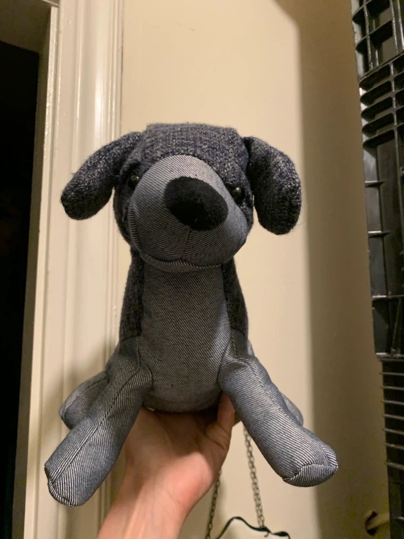 Decorative fabric dog doorstop (FREE with purchase :) - photo 4