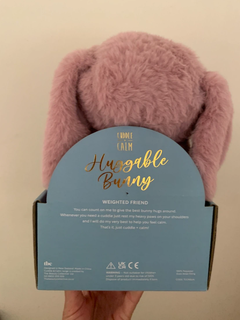 Cuddle Calm Weighted Huggable Bunny - photo 3