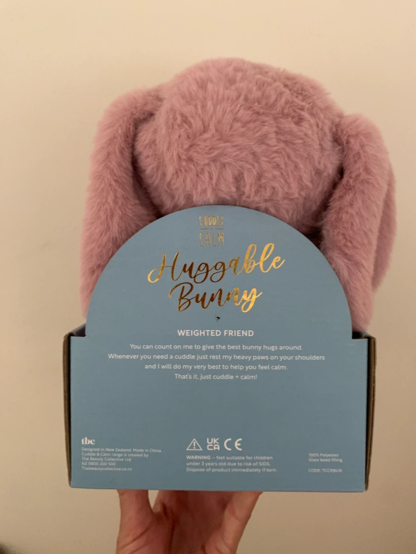 Cuddle Calm Weighted Huggable Bunny - photo 5
