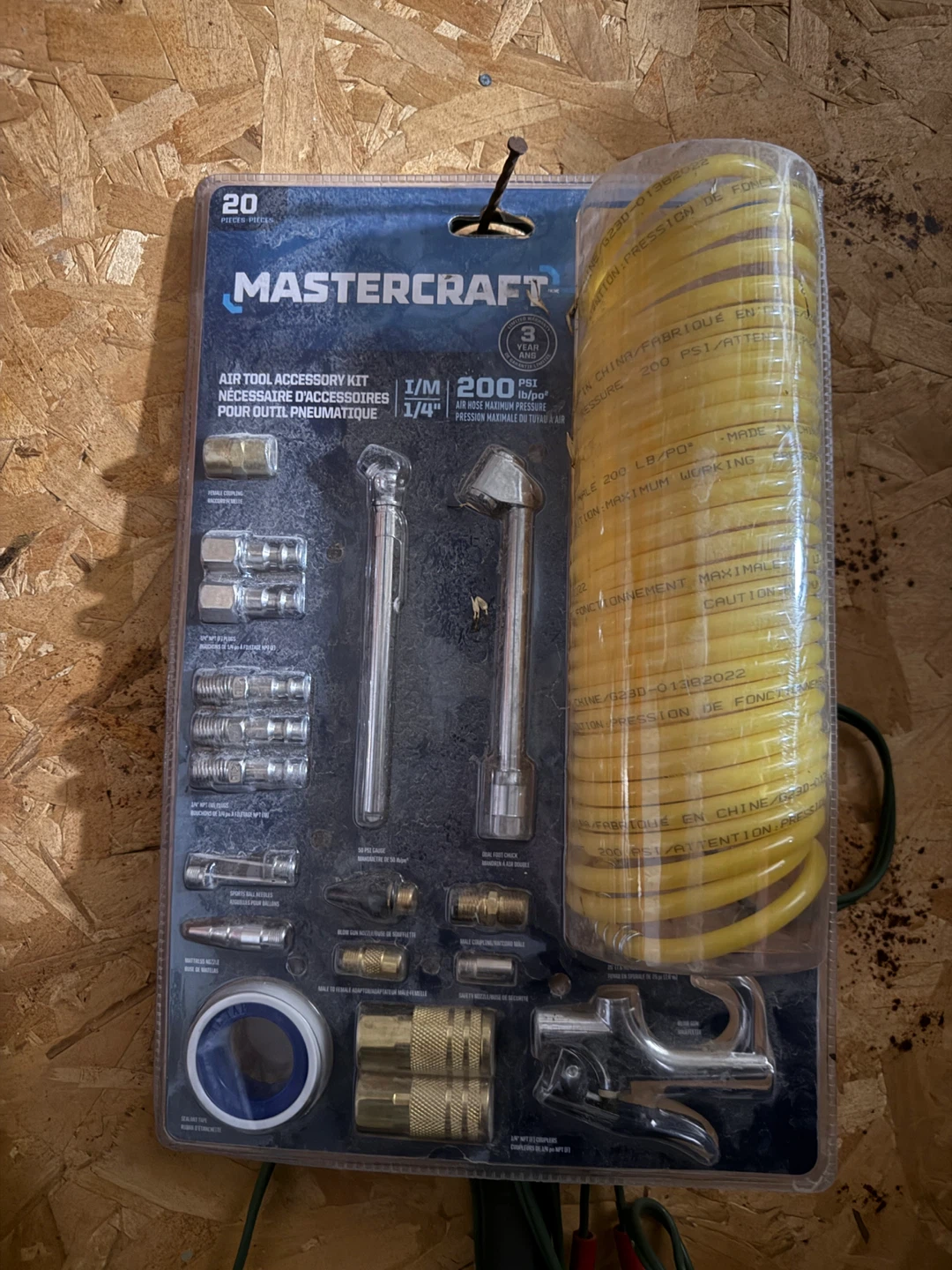 Mastercraft 20-Piece Air Tool Accessory Kit