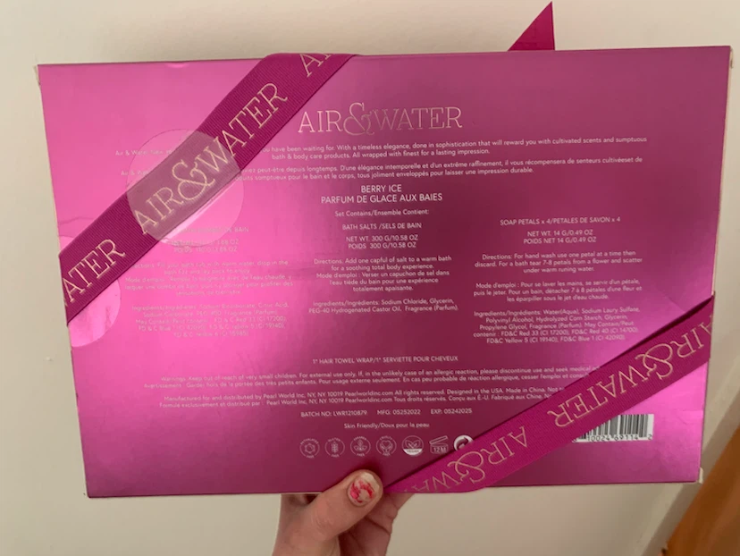 Air & Water Berry Ice Spa Time Collection Set - photo 3