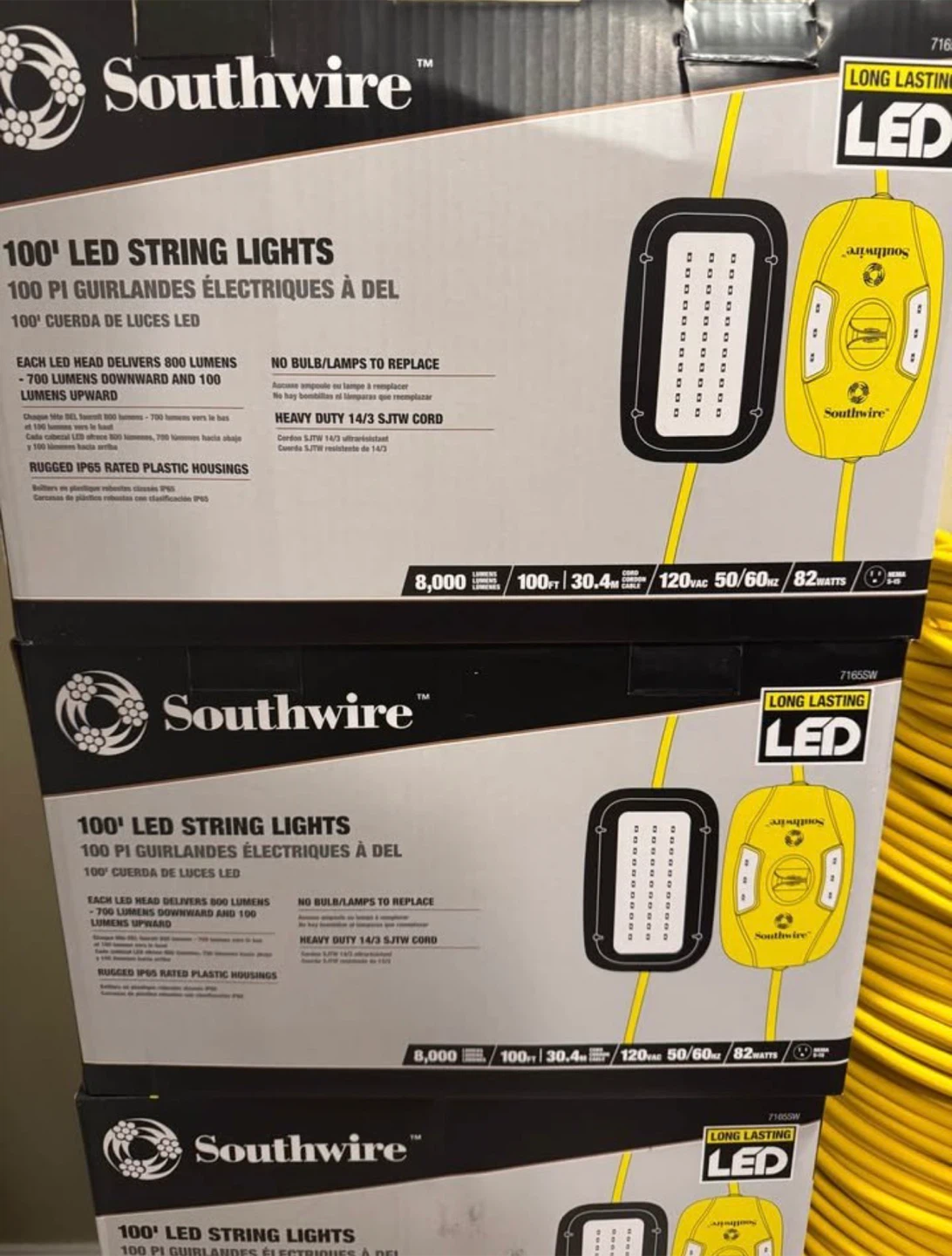 Southwire 100ft LED String Lights