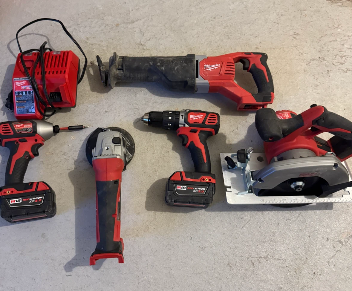 Milwaukee M18 Cordless Power Tool Set